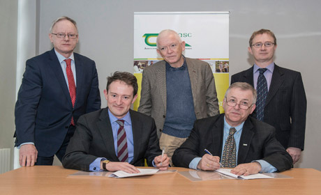 Teagas and Irish Aid sign historical agricultural development agreement