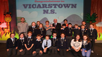 Overall winners, Vickarstown NS, Co. Cork of the Our World Awards 2015